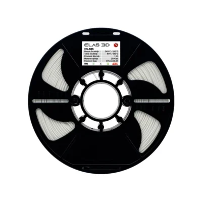 Elas3D ABS HS Beyaz 1 KG 1,75 mm Filament