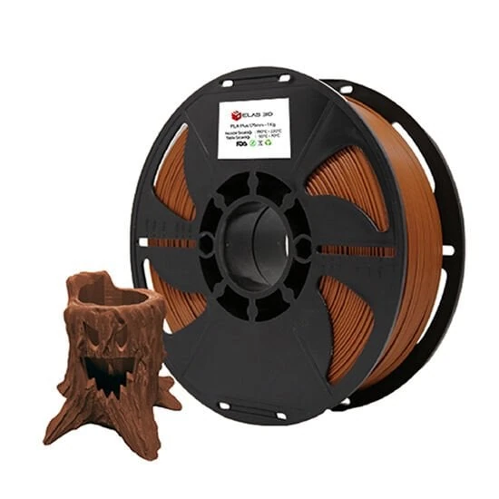 Elas3D PLA Plus Kahverengi 1 KG 1,75 mm Filament - Görsel 3