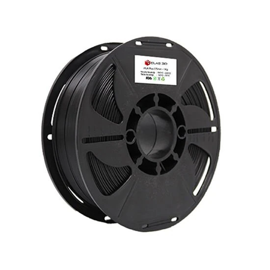 Elas3D PLA Plus Siyah 1 KG 1,75 mm Filament - Görsel 2