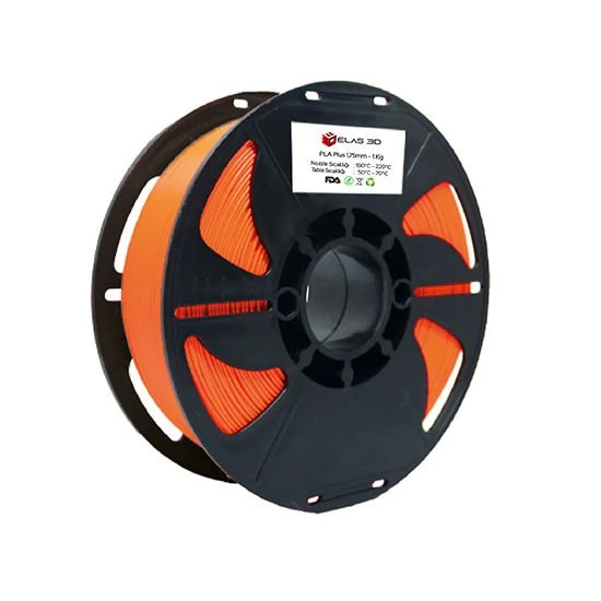 Elas3D PLA Plus Turuncu 1 KG 1,75 mm Filament - Görsel 2